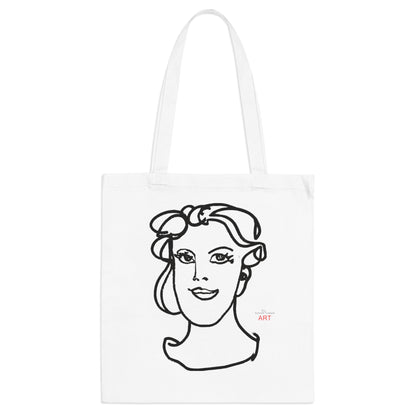 Tote Bag - Motiv: Gia, einseitig bedruckt, H 30,5 cm