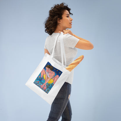Tote Bag - Motiv: Alva, einseitig bedruckt, H 30,5 cm