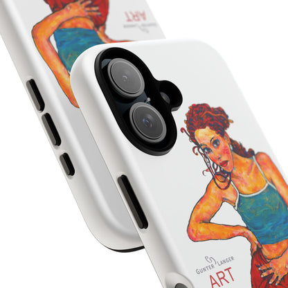 Tough Cases - iPhone - Motiv: Lea, Weiß