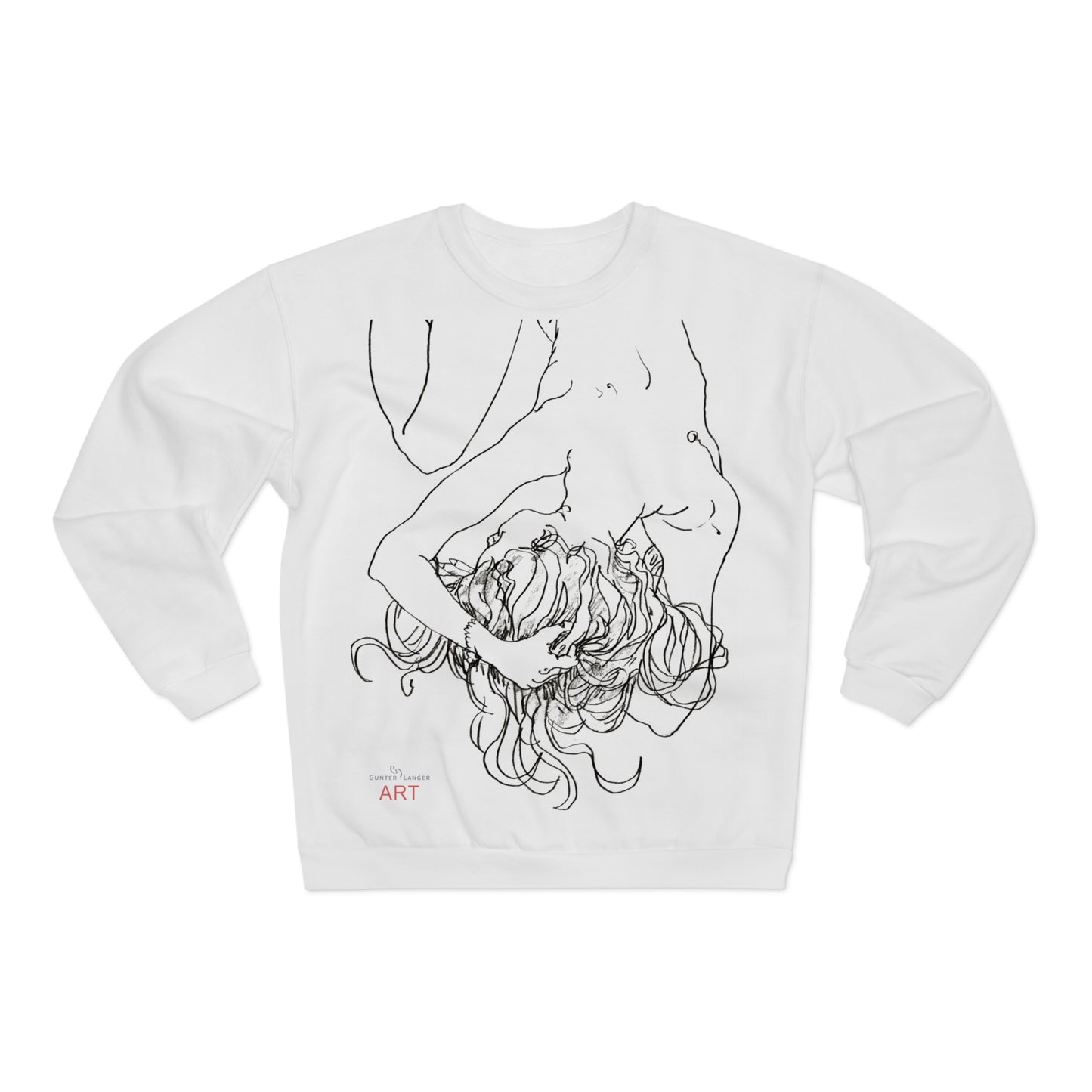 Unisex Crew Neck Sweatshirt (EU) - Motiv: Frontseite Alisha