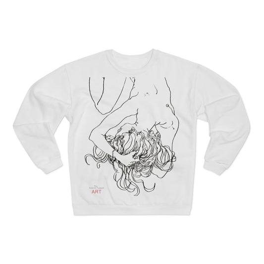 Unisex Crew Neck Sweatshirt (EU) - Motiv: Frontseite Alisha