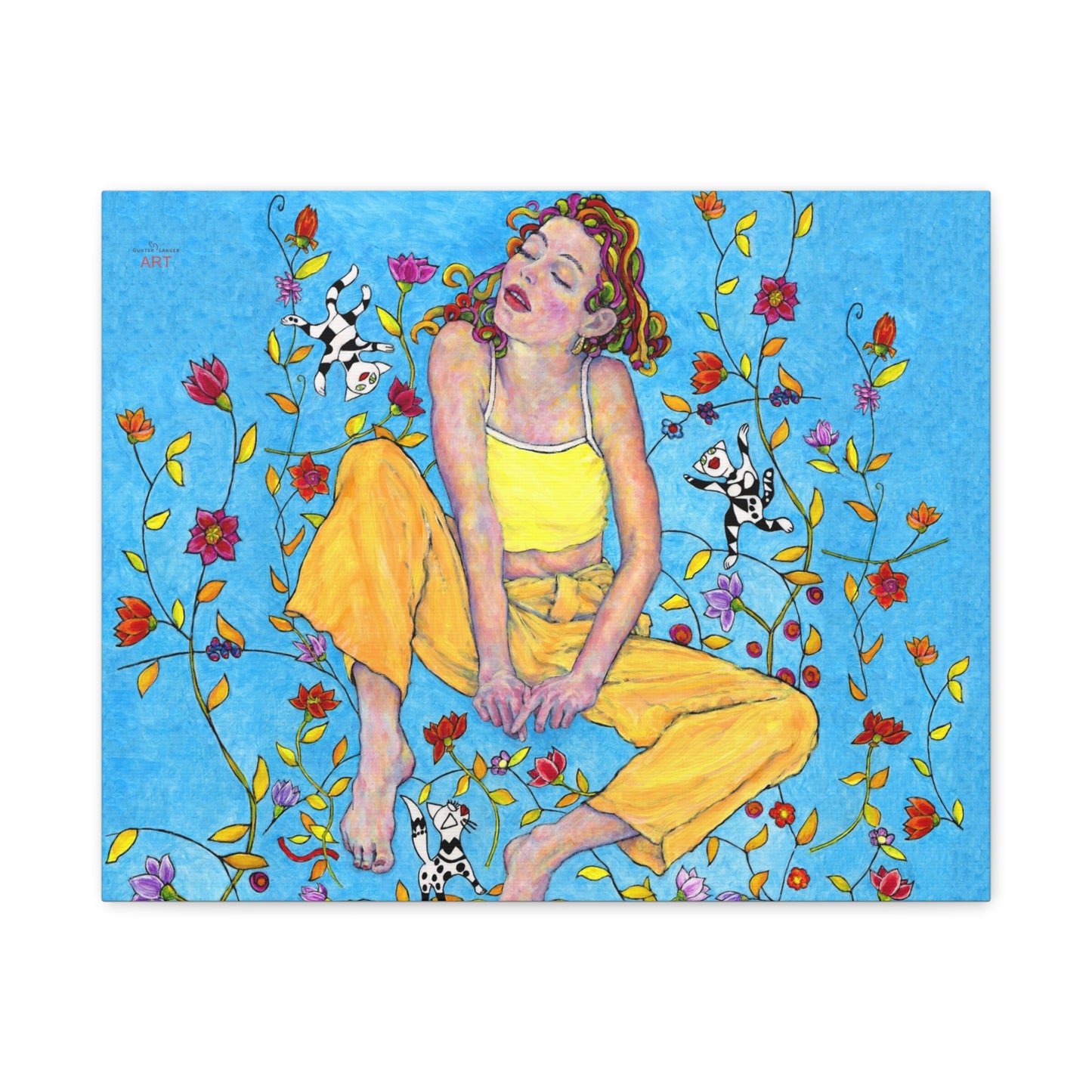 Matte Canvas, Stretched, 1.25" - Motiv: Carolin