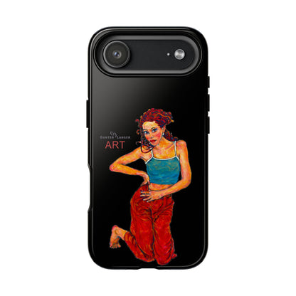 Tough Cases - iPhone - Motiv: Lea, Schwarz