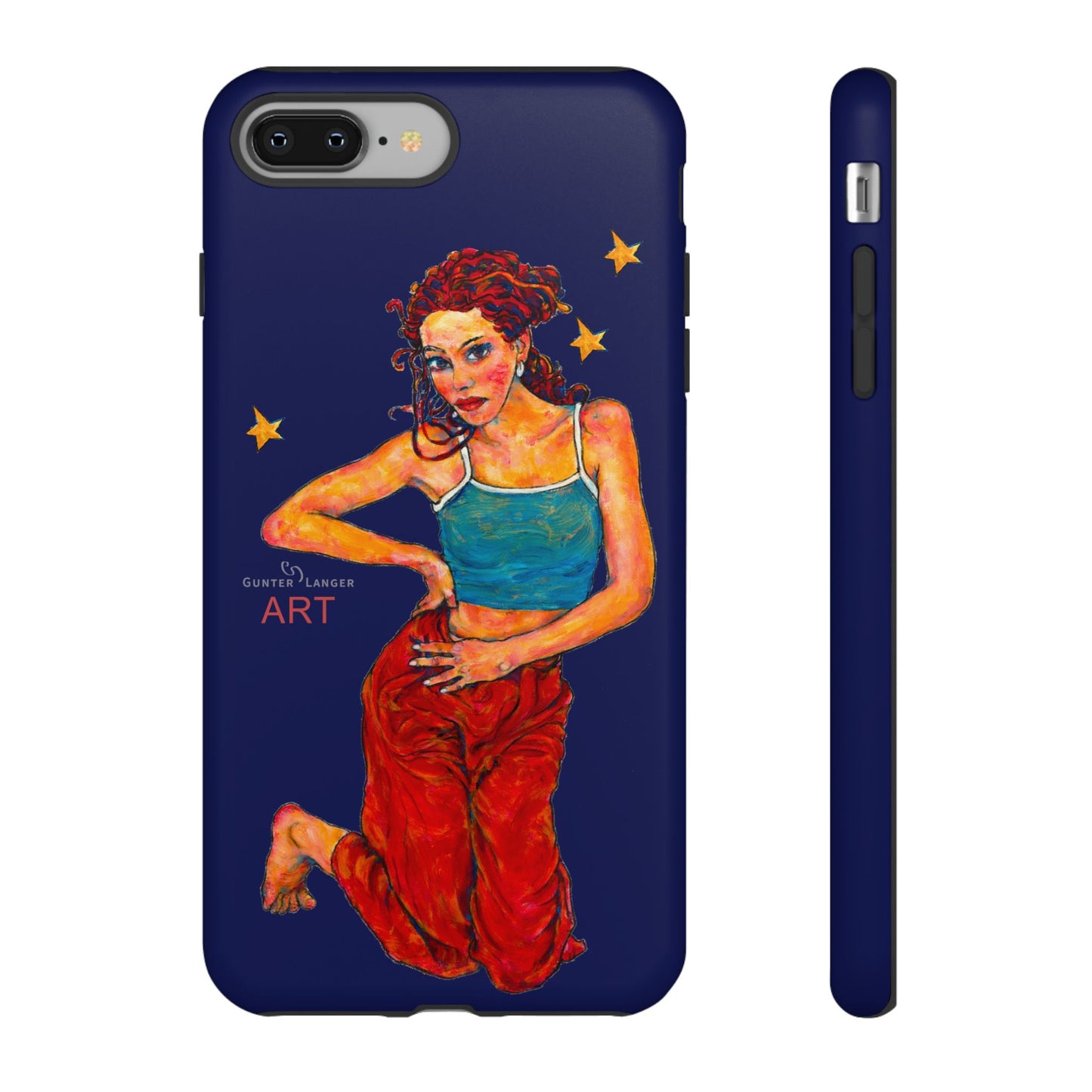 Tough Cases - iPhone - Motiv: Lea, Sternenhimmel