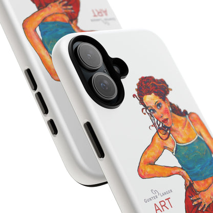 Tough Cases - iPhone - Motiv: Lea, Weiß