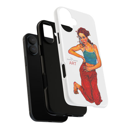 Tough Cases - iPhone - Motiv: Lea, Weiß