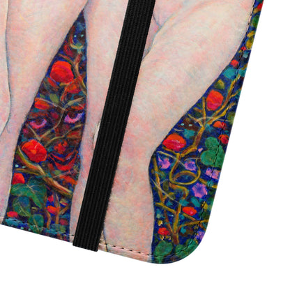 Flip Cases - Motiv: Waldnymphen, Schwarz, Seifenblasen