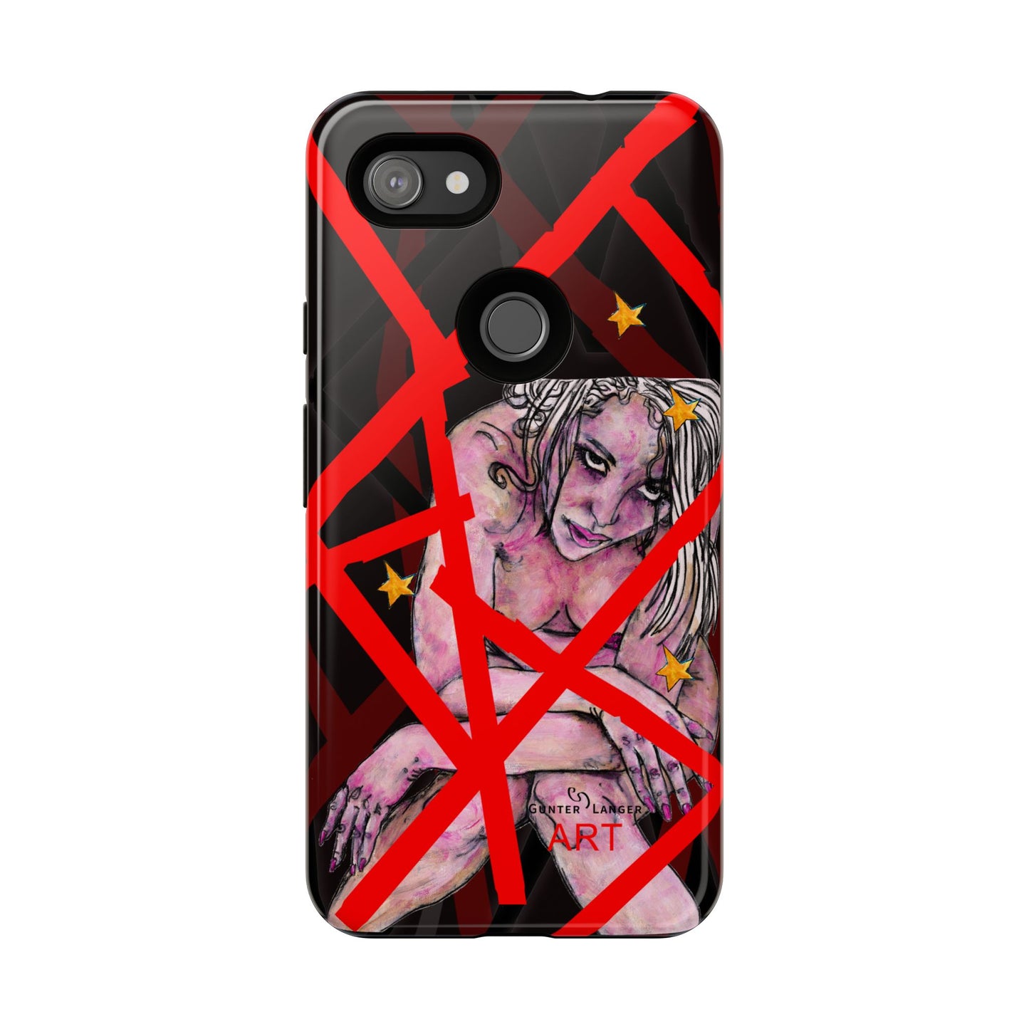 Tough Cases - Google Pixel - Samsung Galaxy - Motiv: Stella, Mikado