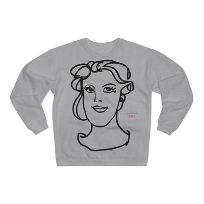 Unisex Crew Neck Sweatshirt (EU) - Motiv: Front Gia & Rückseite Gia