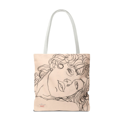 Tote Bag (AOP) - Motiv: Front Karla & Rückseite Lisa
