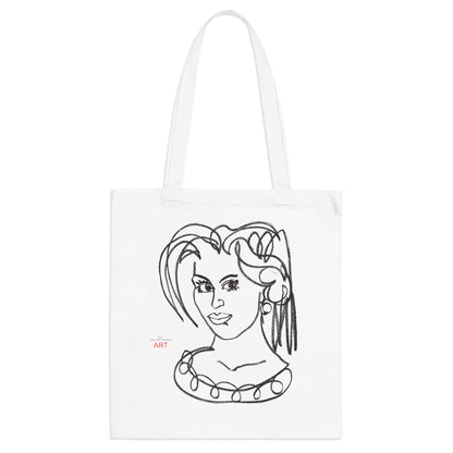 Tote Bag - Motiv: Magda, einseitig bedruckt, H 305 cm