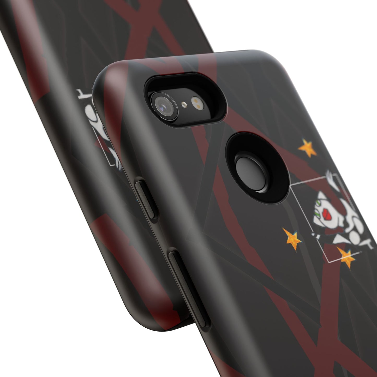 Tough Cases - Google Pixel - Samsung Galaxy - Motiv:  "Miau" klein H 8 cm, Sternenhimmel, Mikado3