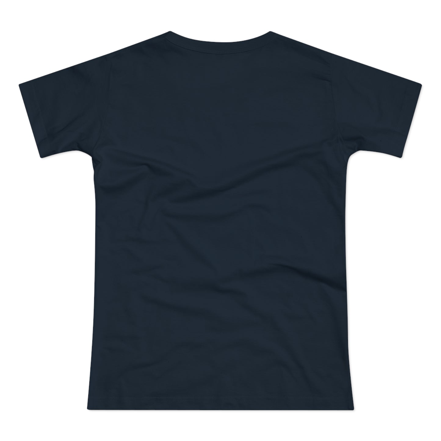 Single Jersey Women's T-shirt- dunkel - Motiv: Stella, Ausschnitt, H 6,3 cm