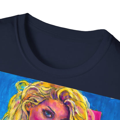 Unisex Softstyle T-Shirt - Motiv: Front Maria  H 49cm Korr2 sw