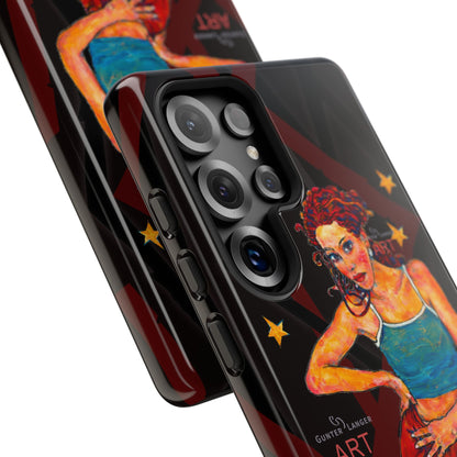 Tough Cases - Google Pixel - Samsung Galaxy - Motiv: Lea, Sternenhimmel, Mikado3