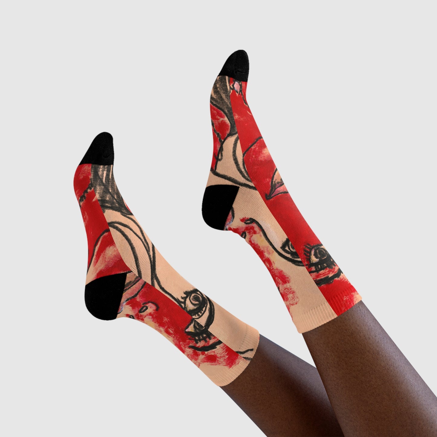 Sublimation Crew Socks (EU) - Motiv: Christina 2