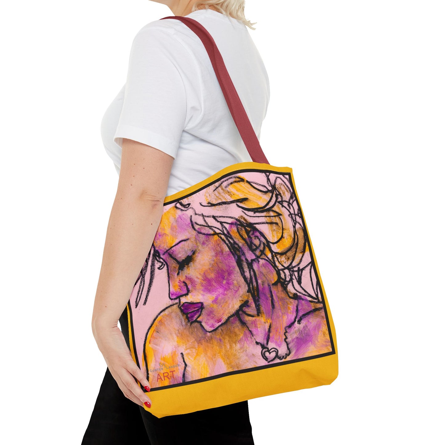 Tote Bag (AOP) - Motiv: Lilly & Romina 13", 16"