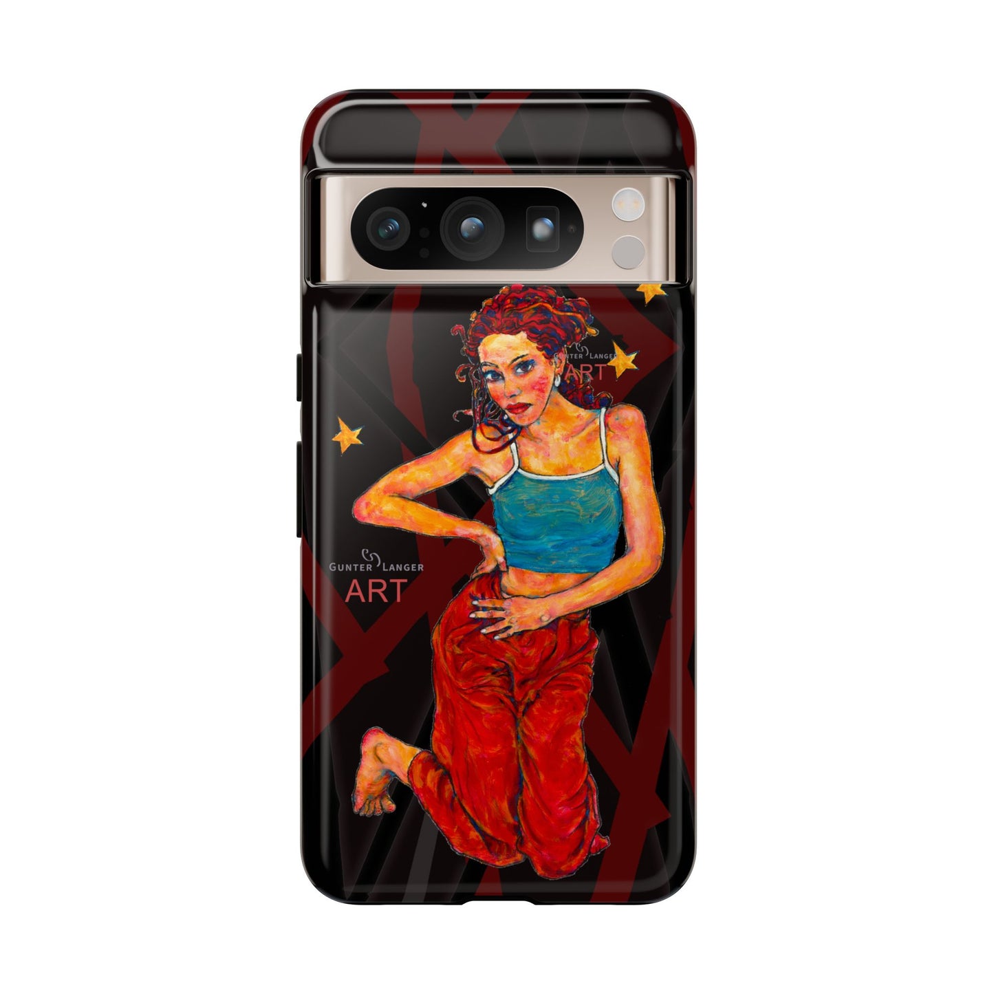 Tough Cases - Google Pixel - Samsung Galaxy - Motiv: Lea, Sternenhimmel, Mikado3