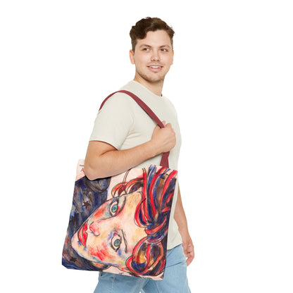 Tote Bag (AOP)- Motiv: Alexa, A01