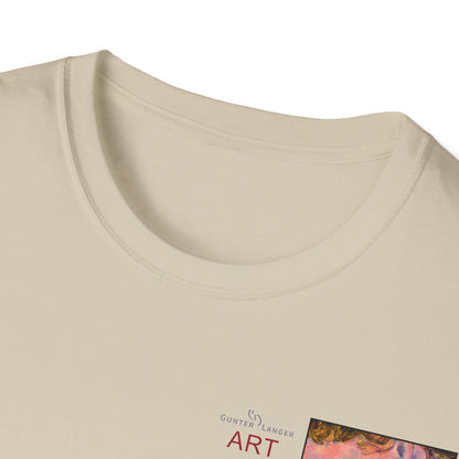 Unisex Softstyle T-Shirt - Motiv: Front Alva,  H 8 cm