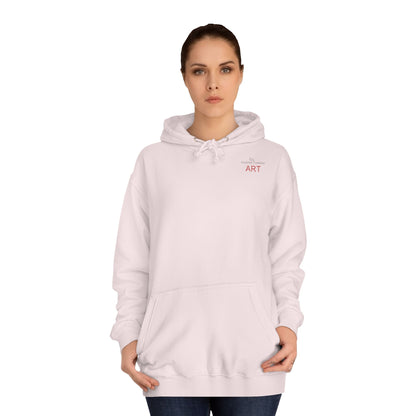Unisex College Hoodie - Motiv: Front Logo & Rückseite Montenegro