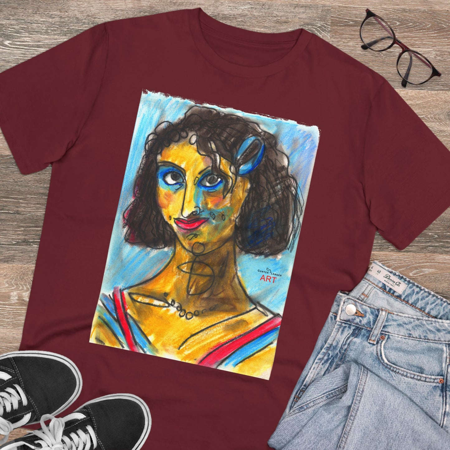 Organic Creator T-Shirt - Motiv: Front Frechdax