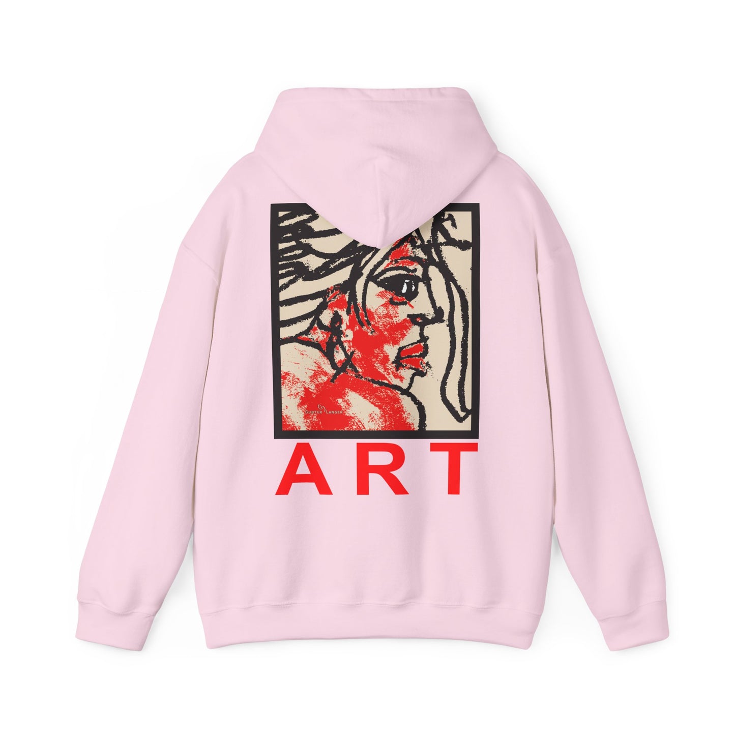 Unisex Heavy Blend™ Hooded Sweatshirt - Motiv: Rückseite "Ria", H43 cm