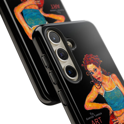 Tough Cases - Google Pixel - Samsung Galaxy - Motiv: Lea, Schwarz