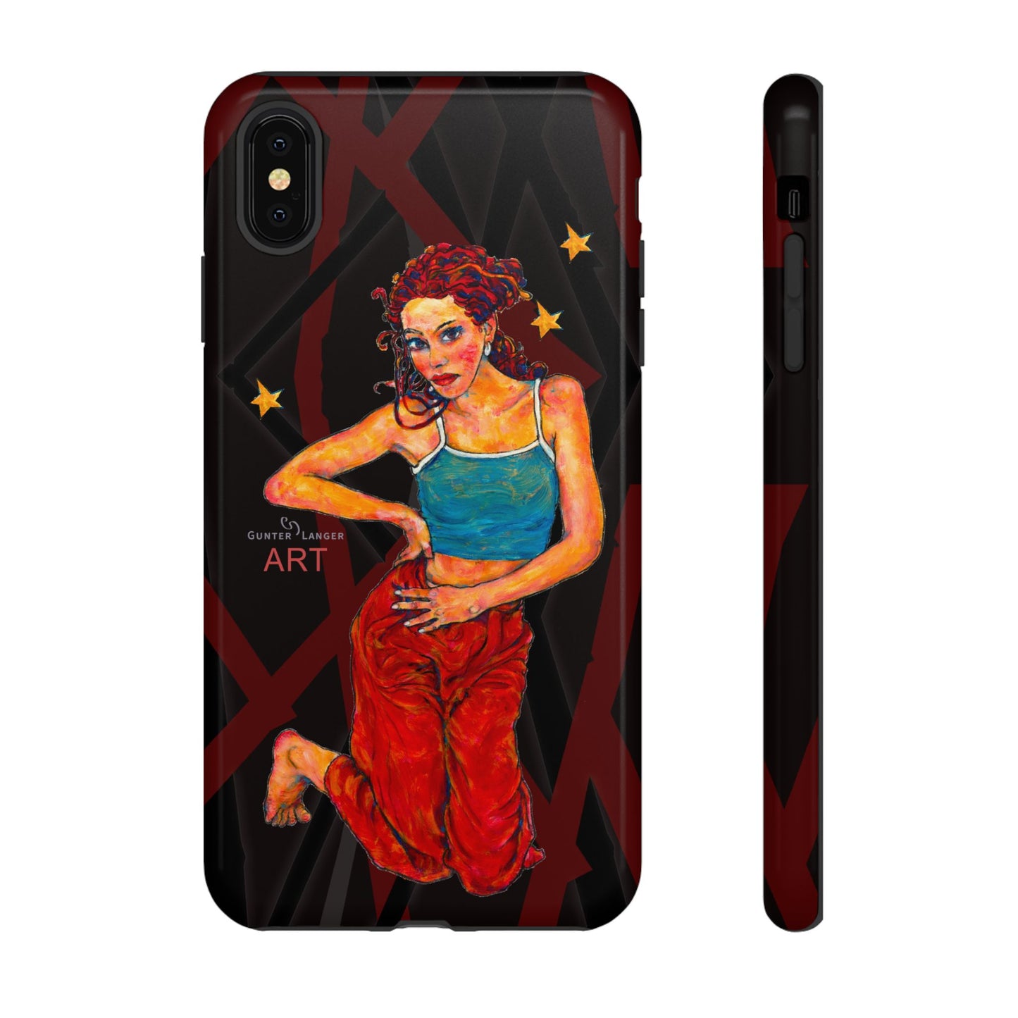 Tough Cases - iPhone - Motiv: Lea, Sternenhimmel, Mikado3