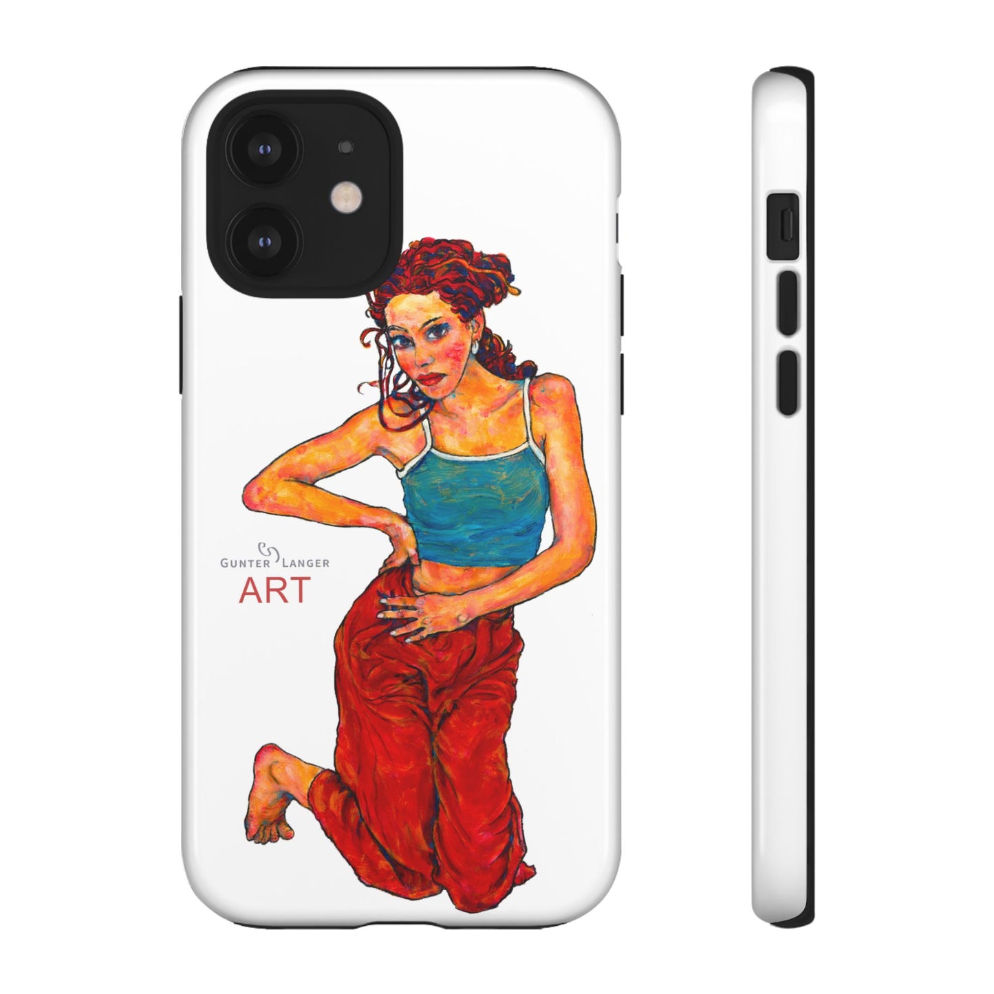 Tough Cases - iPhone - Motiv: Lea, Weiß