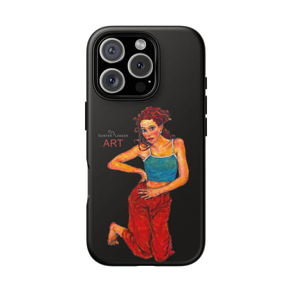 Tough Cases - iPhone - Motiv: Lea, Schwarz