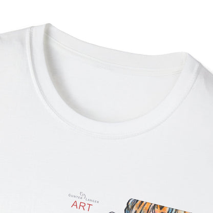 Unisex Softstyle T-Shirt - Motiv: Front Madeleine & Rückseite Madeleine