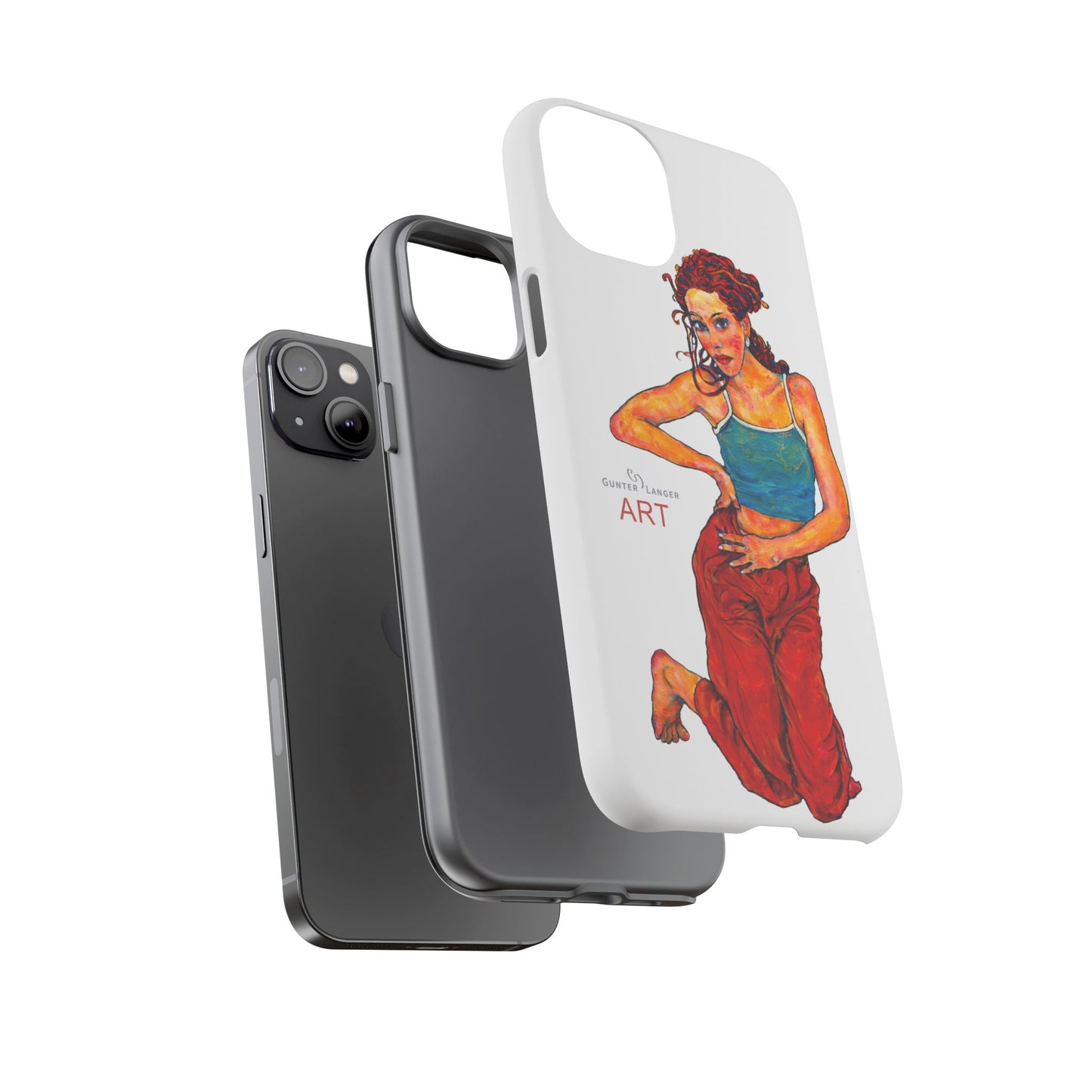 Tough Cases - iPhone - Motiv: Lea, Weiß