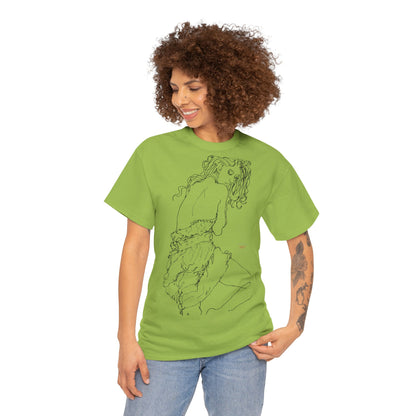 Unisex Heavy Cotton Tee - Motiv: Front Giselle