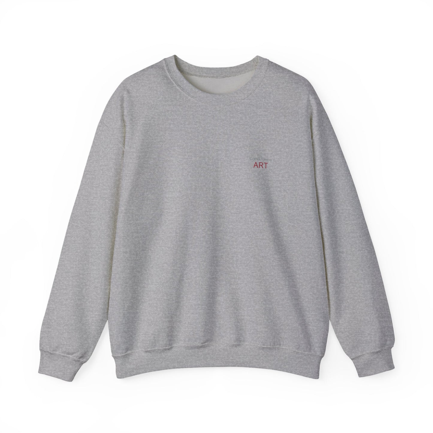 Unisex Heavy Blend™ Crewneck Sweatshirt - Motiv: Front Logo & Rückseite Pauline