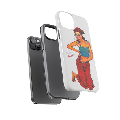 Tough Cases - iPhone - Motiv: Lea, Weiß