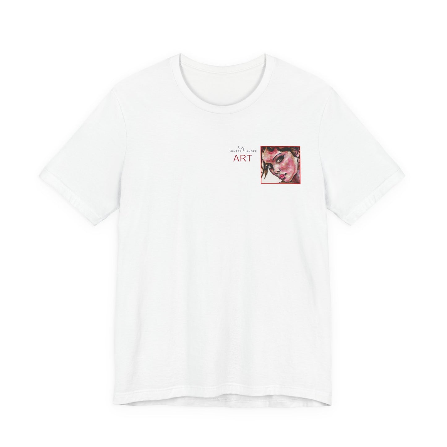 Copy of Unisex Jersey Short Sleeve Tee - Motiv: Annette, H 8 cm