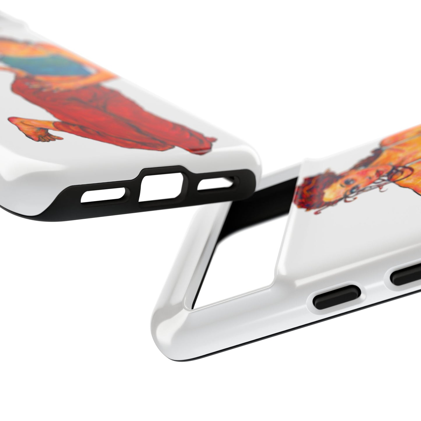 Tough Cases - Google Pixel - Samsung Galaxy - Motiv: Lea, Weiß