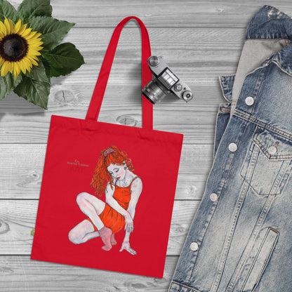 Organic Cotton Tote Bag - Motiv: Julia, einseitig beruckt, H 30 cm