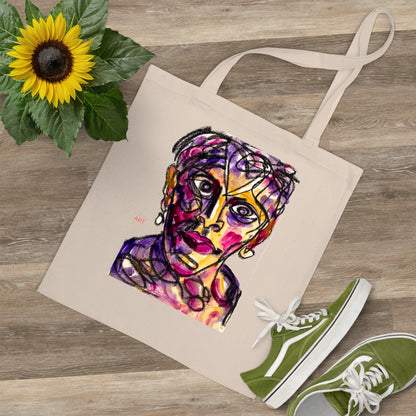 Tote Bag - Motiv: Robert, einseitig bedruckt, H 30,5 cm