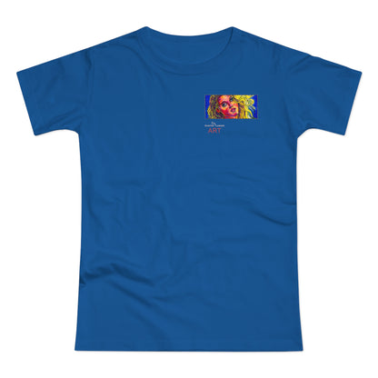 Single Jersey Women's T-shirt - dunkel - Motiv: Mascha, H 5 cm