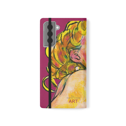 Flip Cases - Motiv: Romina, Rot