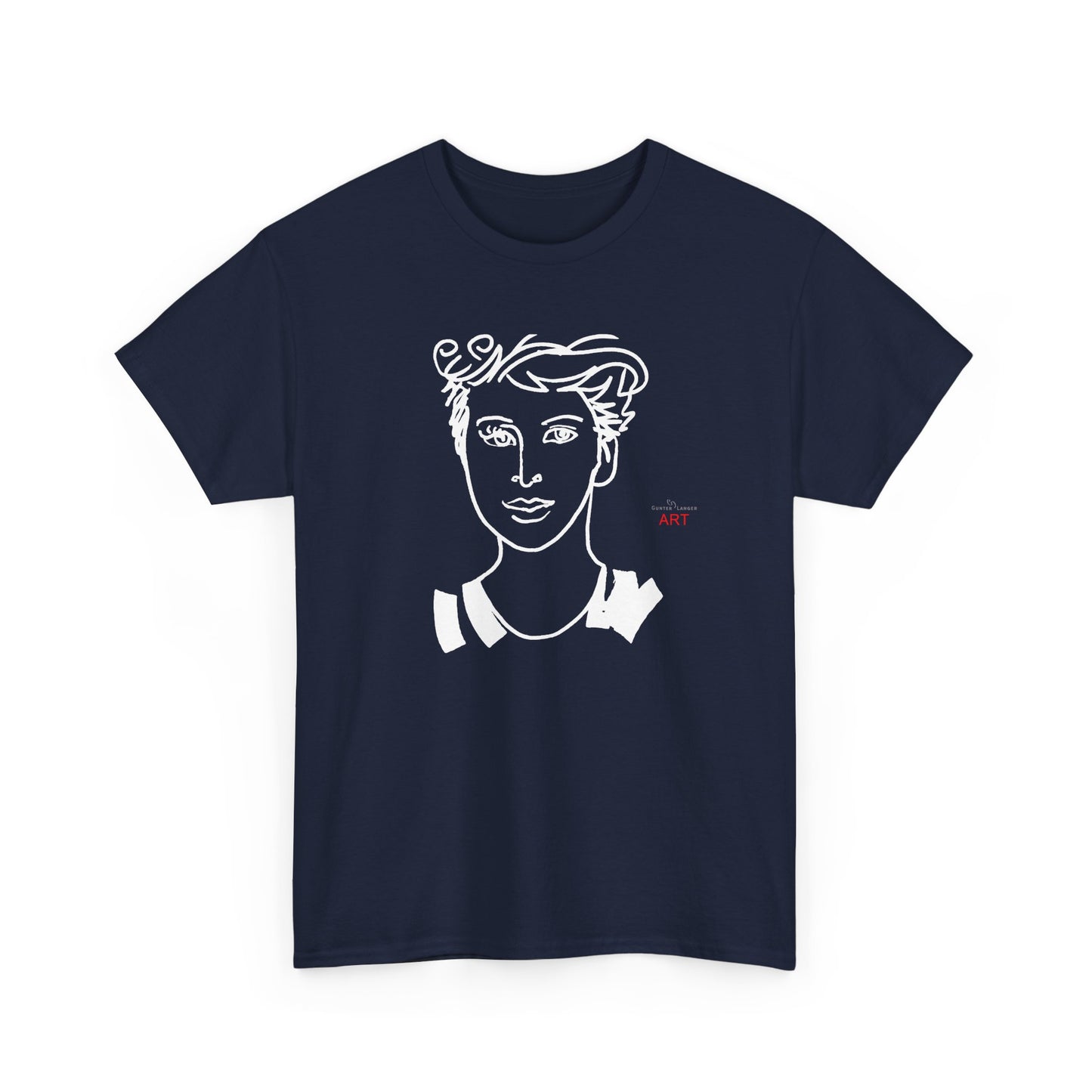 Unisex Heavy Cotton Tee - Motiv: Lars Front