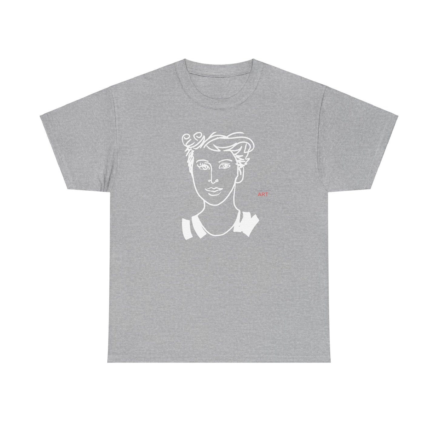 Unisex Heavy Cotton Tee - Motiv: Lars Front