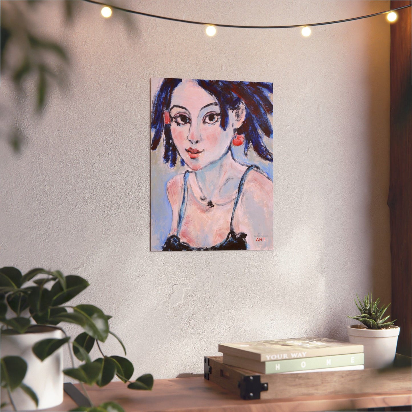 Aluminum Composite Panels -  Motiv: Sophie, H 40 cm