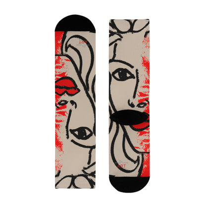 Sublimation Crew Socks (EU) - Motiv: Louisa S