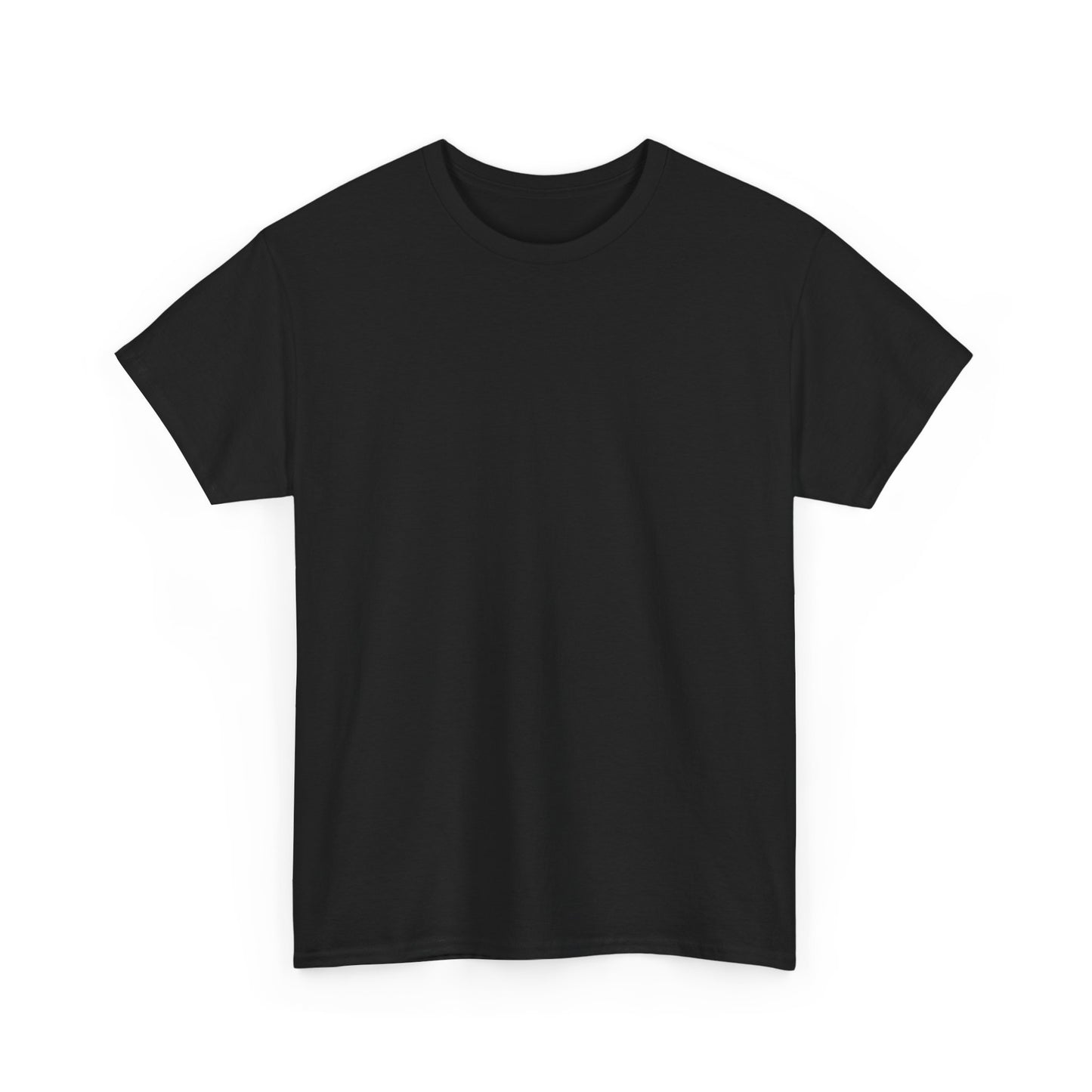 Unisex Heavy Cotton Tee - Motiv: Rückseite Zuflucht (groß)