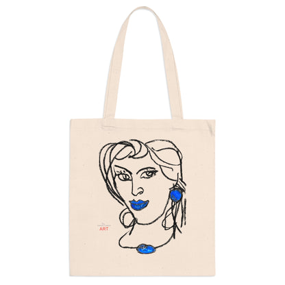 Tote Bag - Motiv: Rita, einseitig bedruckt, H 30,5 cm