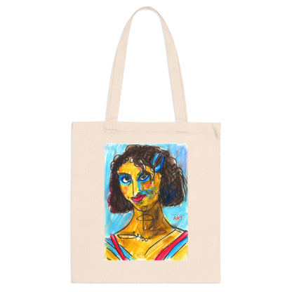 Tote Bag - Motiv: Frechdax, einseitig bedruckt, H 30,5 cm