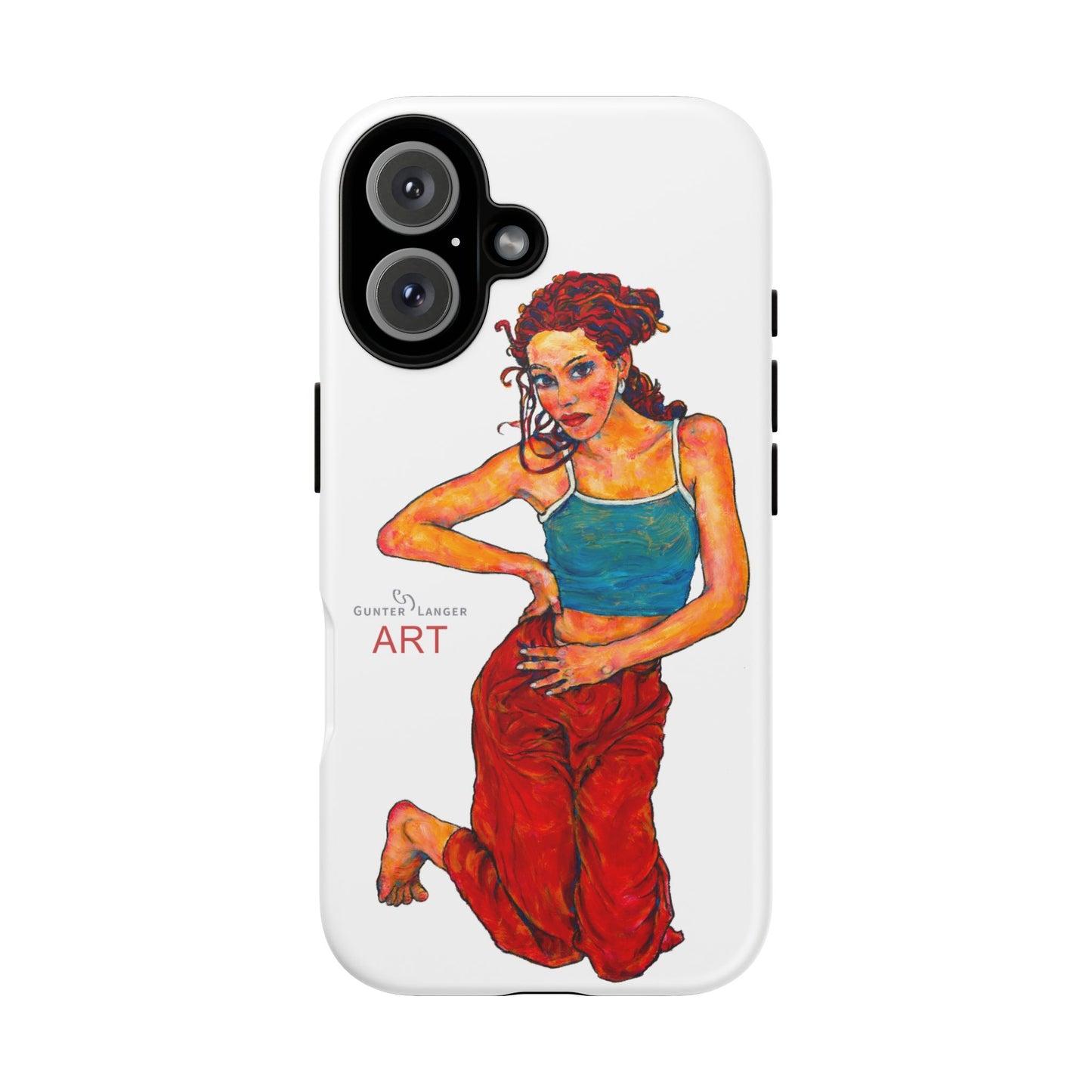 Tough Cases - iPhone - Motiv: Lea, Weiß